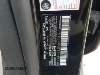 2019 Mercedes-Benz E 300 с VIN WDDZF4KB6KA648909, выставлен на аукционе Copart как лот 49472015 с пробегом 52 473 миль миль и Списание • Salvage title. История ставок и продаж доступна на DreamBid. Изображение 14.