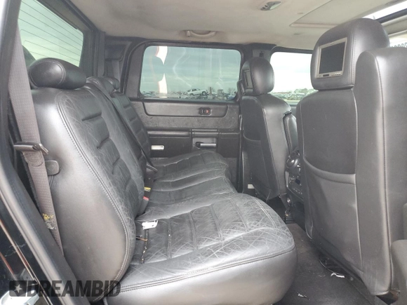 2006 Hummer H2 with VIN 5GRGN22U46H107816, listed as a Copart auction lot 89028305 with 174,544 mi miles and Salvage Title. Bid and sale history available at carsss.com. Image 10.