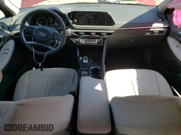 2023 Hyundai Sonata SEL with VIN KMHL64JA8PA285170, listed as a Copart auction lot 48791475 with 17,028 mi miles and Salvage Title. Bid and sale history available at DreamBid. Image 8.