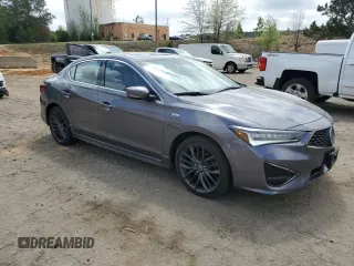 2022 Acura ILX w/Premium/A-Spec Package with VIN 19UDE2F86NA008750, listed as a Copart auction lot 51291635 with 31,988 mi miles and Salvage Title. Bid and sale history available at carsss.com. Image 4.