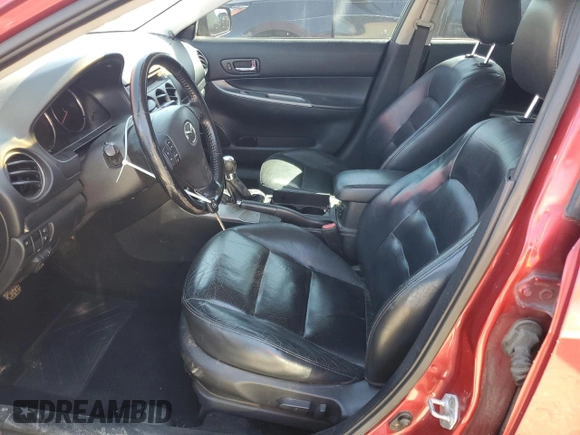 2004 Mazda Mazda6 s with VIN 1YVFP80D545N85345, listed as a Copart auction lot 50378455 with 244,193 mi miles and Salvage Title. Bid and sale history available at carsss.com. Image 7.