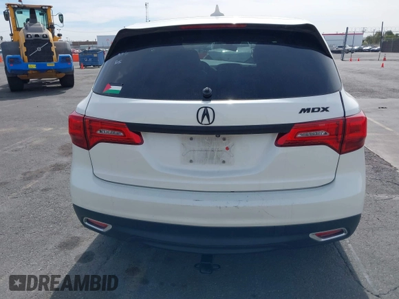2016 Acura MDX w/Tech with VIN 5FRYD3H4XGB009265, listed as a IAAI auction lot 41691872 with 123,798 mi miles. Bid and sale history available at carsss.com. Image 16.