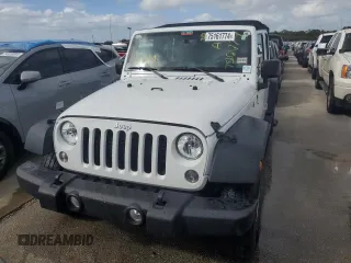 2018 Jeep Wrangler JK Unlimited Sport S with VIN 1C4BJWDG6JL803475, listed as a Copart auction lot 75161774 with 0 mi miles and Salvage Title. Bid and sale history available at carsss.com. Image 5.