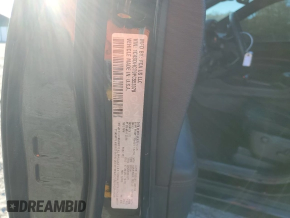 2023 Dodge Durango R/T Plus z VIN 1C4SDHCT9PC553370, wystawiony jako Copart lot #50355915 z przebiegiem 59 854 mil mil oraz Szkoda całkowita • Salvage title. Historia ofert i sprzedaży dostępna na DreamBid. Obrazek 13.