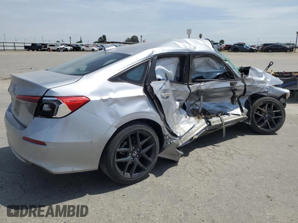 2022 Honda Civic Sport z VIN 2HGFE2F54NH515517, wystawiony jako Copart lot #54695585 z przebiegiem Nie podano mil oraz Szkoda całkowita • Salvage title. Historia ofert i sprzedaży dostępna na DreamBid. Obrazek 3.