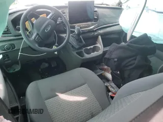 2023 Ford Transit Passenger XL with VIN 1FBAX2YG6PKA93557, listed as a Copart auction lot 42606195 with Not Provided miles and Non Repairable. Bid and sale history available at DreamBid. Image 8.