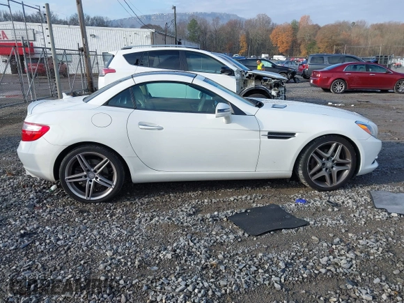 2014 Mercedes-Benz SLK 250 with VIN WDDPK4HA2EF085432, listed as a IAAI auction lot 41141812 with 65,718 mi miles and . Bid and sale history available at DreamBid. Image 13.