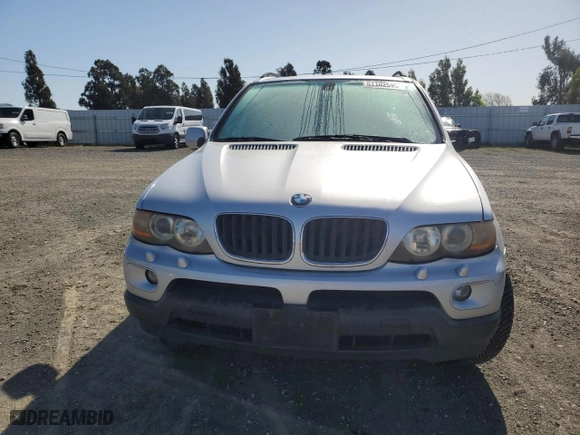 2006 BMW X5 3.0i with VIN 5UXFA13516LY42159, listed as a Copart auction lot 51102595 with 136,851 mi miles and Salvage Title. Bid and sale history available at carsss.com. Image 5.