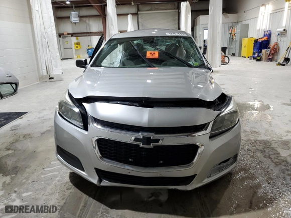 2015 Chevrolet Malibu LS with VIN 1G11B5SL7FF105717, listed as a Copart auction lot 48467445 with 98,556 mi miles and Salvage Title. Bid and sale history available at carsss.com. Image 5.