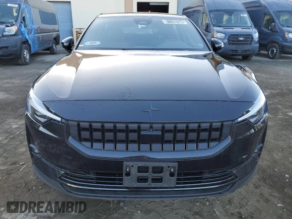 2023 Polestar 2 with VIN YSMED3KA2PL129856, listed as a Copart auction lot 81129784 with 69,981 mi miles and Clean Title. Bid and sale history available at carsss.com. Image 5.