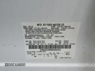 2019 Ford Flex Limited z VIN 2FMGK5D8XKBA06505, wystawiony jako Copart lot #53799735 z przebiegiem 120 129 mil mil oraz Szkoda całkowita • Salvage title. Historia ofert i sprzedaży dostępna na DreamBid. Obrazek 13.