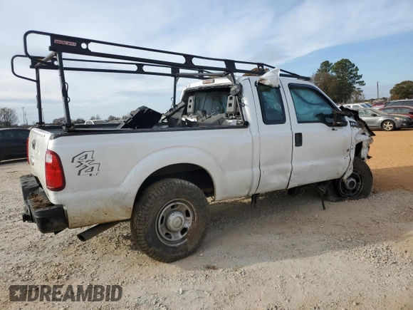2011 Ford F-250 XL with VIN 1FT7X2B61BEC53986, listed as a Copart auction lot 83654014 with Not Provided miles and Salvage Title. Bid and sale history available at DreamBid. Image 3.