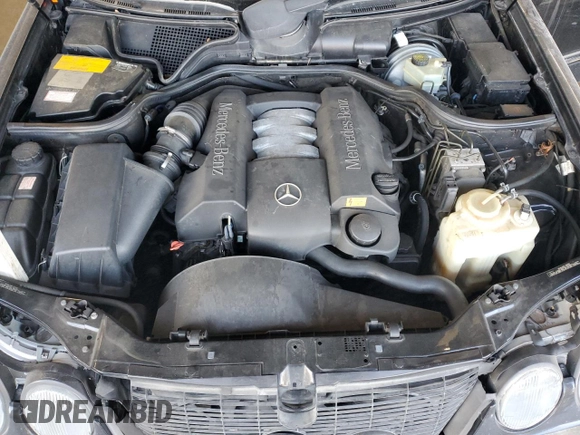 1998 Mercedes-Benz E-Class with VIN WDBJF65F2WA518941, listed as a Copart auction lot 42422425 with 153,131 mi miles and Salvage Title. Bid and sale history available at carsss.com. Image 11.