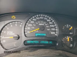 2003 Chevrolet Silverado 1500 LS with VIN 1GCEC19T53Z208228, listed as a Copart auction lot 44546895 with 299,266 mi miles and Salvage Title. Bid and sale history available at DreamBid. Image 9.
