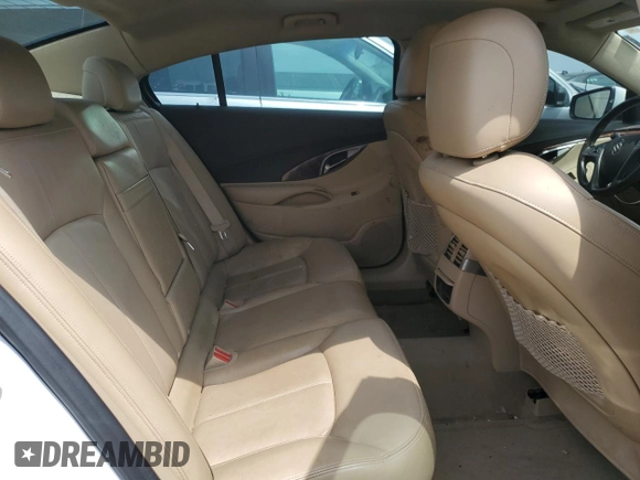 2012 Buick LaCrosse Premium 1 with VIN 1G4GE5E30CF210871, listed as a Copart auction lot 54541725 with 131,098 mi miles and Salvage title. Bid and sale history available at DreamBid. Image 10.