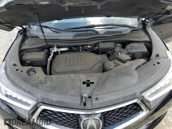 2019 Acura MDX Technology with VIN 5J8YD3H57KL012402, listed as a Copart auction lot 62819745 with 121,979 mi miles and Salvage title. Bid and sale history available at DreamBid. Image 12.