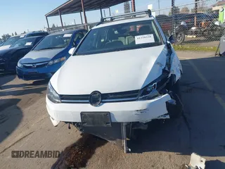 2019 Volkswagen Golf SportWagen S with VIN 3VWY57AU1KM507386, listed as a IAAI auction lot 41310938 with 53,470 mi miles. Bid and sale history available at carsss.com. Image 13.