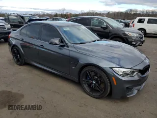 2016 BMW M3 with VIN WBS8M9C5XG5E68961, listed as a Copart auction lot 79859313 with 65,345 mi miles. Bid and sale history available at carsss.com. Image 4.