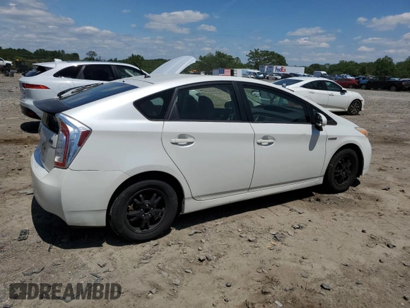 2014 Toyota Prius Four z VIN JTDKN3DU7E1754300, wystawiony jako Copart lot #56689485 z przebiegiem 184 175 mil mil oraz Czysty tytuł • Clean title. Historia ofert i sprzedaży dostępna na DreamBid. Obrazek 3.