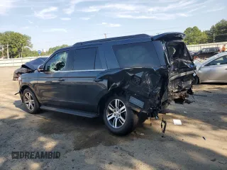 2024 Ford Expedition XLT with VIN 1FMJU1H80REA33620, listed as a Copart auction lot 60973024 with 4,443 mi miles and Salvage Title. Bid and sale history available at carsss.com. Image 2.