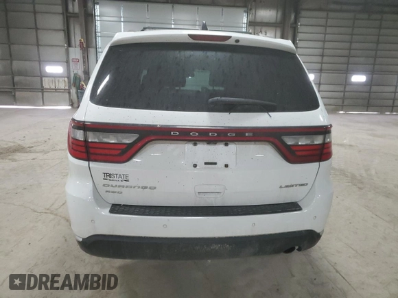 2015 Dodge Durango Limited with VIN 1C4RDJDG7FC696033, listed as a Copart auction lot 53987275 with 134,921 mi miles and Salvage title. Bid and sale history available at DreamBid. Image 6.