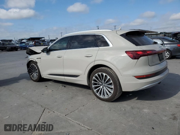 2019 Audi e-tron Prestige with VIN WA1VABGEXKB011122, listed as a Copart auction lot 48333563 with 25,542 mi miles. Bid and sale history available at carsss.com. Image 2.