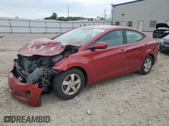 2015 Hyundai Elantra SE z VIN 5NPDH4AE6FH557258, wystawiony jako Copart lot #61659375 z przebiegiem 222 798 mil mil oraz Nie do naprawy • Non repairable. Historia ofert i sprzedaży dostępna na DreamBid. Obrazek 1.