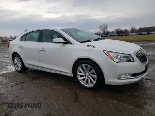2016 Buick LaCrosse Leather with VIN 1G4GB5G32GF170692, listed as a Copart auction lot 50130155 with 109,576 mi miles and Salvage Title. Bid and sale history available at carsss.com. Image 4.