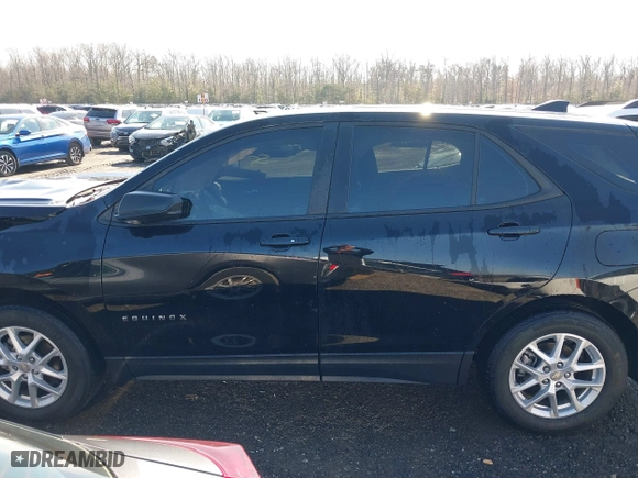 2024 Chevrolet Equinox LS with VIN 3GNAXHEGXRL143825, listed as a IAAI auction lot 41363088 with 14,982 mi miles. Bid and sale history available at carsss.com. Image 14.