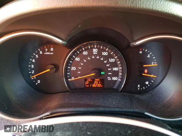 2015 Kia Sorento LX with VIN 5XYKTDA74FG608366, listed as a Copart auction lot 42083875 with 118,230 mi miles and Salvage Title. Bid and sale history available at carsss.com. Image 9.