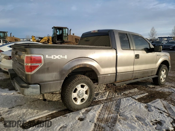 2012 Ford F-150 XL with VIN 1FTEX1EM9CFC64404, listed as a Copart auction lot 87684405 with 185,207 mi miles and Salvage Title. Bid and sale history available at carsss.com. Image 3.
