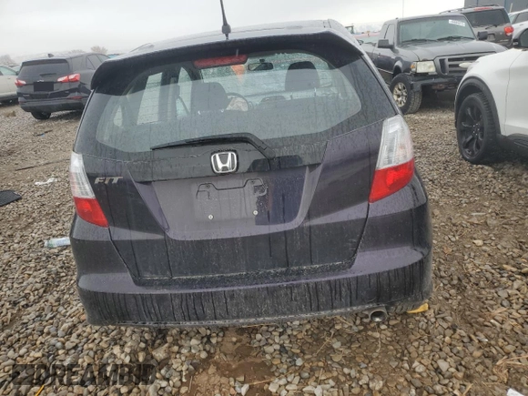2013 Honda Fit Sport with VIN JHMGE8H51DC043294, listed as a Copart auction lot 43765195 with 95,587 mi miles and Salvage Title. Bid and sale history available at carsss.com. Image 6.