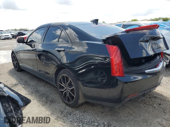 2017 Cadillac ATS Sedan RWD with VIN 1G6AA5RX8H0170927, listed as a Copart auction lot 51227995 with 55,694 mi miles and Salvage Title. Bid and sale history available at carsss.com. Image 2.