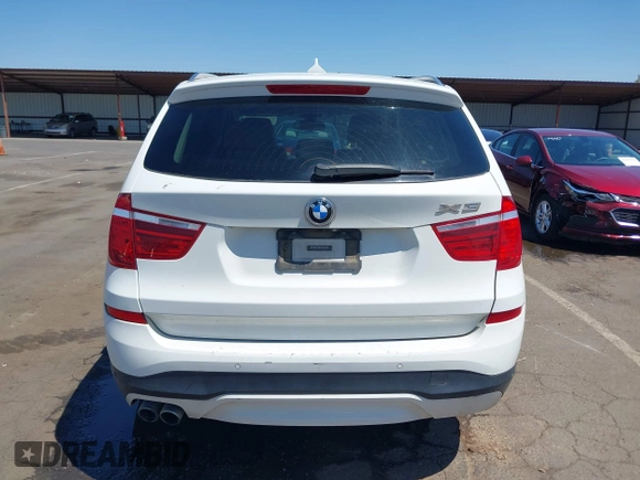 2015 BMW X3 xDrive28i with VIN 5UXWX9C52F0D56266, listed as a IAAI auction lot 42064154 with 52,233 mi miles. Bid and sale history available at carsss.com. Image 16.