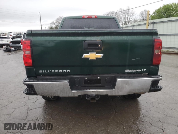 2015 Chevrolet Silverado 1500 LT with VIN 3GCPCREH1FG108026, listed as a Copart auction lot 51109545 with 196,133 mi miles and Salvage Title. Bid and sale history available at DreamBid. Image 6.