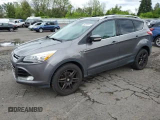 2013 Ford Escape Titanium с VIN 1FMCU9J92DUB97590, выставлен на аукционе Copart как лот 56235645 с пробегом 164 613 миль миль и Списание • Salvage title. История ставок и продаж доступна на DreamBid. Изображение 1.