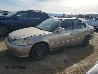 2000 Honda Civic EX z VIN 2HGEJ8649YH523327, wystawiony jako Copart lot #45761075 z przebiegiem 199 068 mil mil oraz Szkoda całkowita • Salvage title. Historia ofert i sprzedaży dostępna na DreamBid. Obrazek 1.