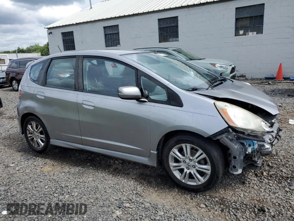2009 Honda Fit Sport with VIN JHMGE88439S029286, listed as a Copart auction lot 63357784 with 112,705 mi miles and Salvage Title. Bid and sale history available at carsss.com. Image 4.