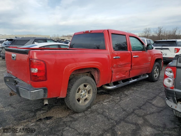 2007 Chevrolet Silverado 1500 LTZ with VIN 3GCEK13M27G513292, listed as a Copart auction lot 38206874 with 199,069 mi miles and Clean Title. Bid and sale history available at carsss.com. Image 3.
