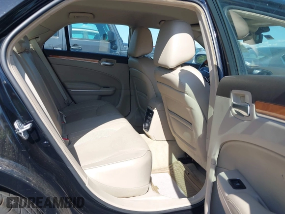2013 Chrysler 300 with VIN 2C3CCAET5DH650221, listed as a IAAI auction lot 42071848 with 1 mi miles. Bid and sale history available at carsss.com. Image 8.