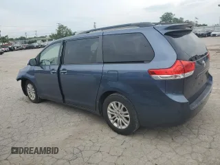 2014 Toyota Sienna XLE with VIN 5TDYK3DC2ES520840, listed as a Copart auction lot 59672295 with 194,143 mi miles and Salvage title. Bid and sale history available at DreamBid. Image 2.