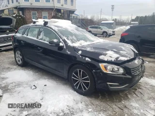 2017 Volvo V60 Premier with VIN YV140MEK6H1344578, listed as a Copart auction lot 44699995 with 89,767 mi miles and Salvage Title. Bid and sale history available at carsss.com. Image 4.