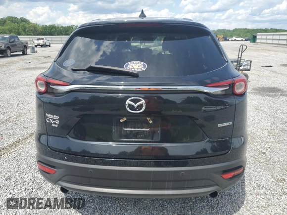 2021 Mazda CX-9 Touring with VIN JM3TCBCY1M0502319, listed as a Copart auction lot 56214825 with Not provided miles and Salvage title. Bid and sale history available at DreamBid. Image 6.
