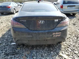 2014 Hyundai Genesis Coupe Premium with VIN KMHHT6KD6EU113945, listed as a Copart auction lot 47502565 with 133,670 mi miles and Salvage title. Bid and sale history available at DreamBid. Image 6.