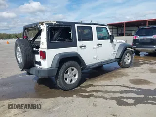 2018 Jeep Wrangler Unlimited Sport S with VIN 1C4BJWDG3JL810853, listed as a IAAI auction lot 42074032 with 141,942 mi miles and . Bid and sale history available at DreamBid. Image 4.