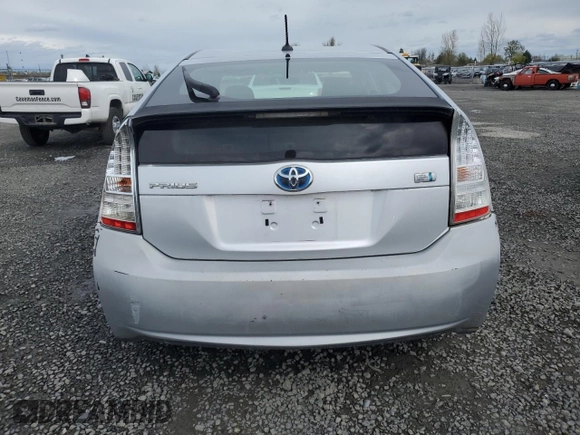 2010 Toyota Prius II with VIN JTDKN3DU2A5147191, listed as a Copart auction lot 48963855 with 195,716 mi miles and Salvage Title. Bid and sale history available at carsss.com. Image 6.