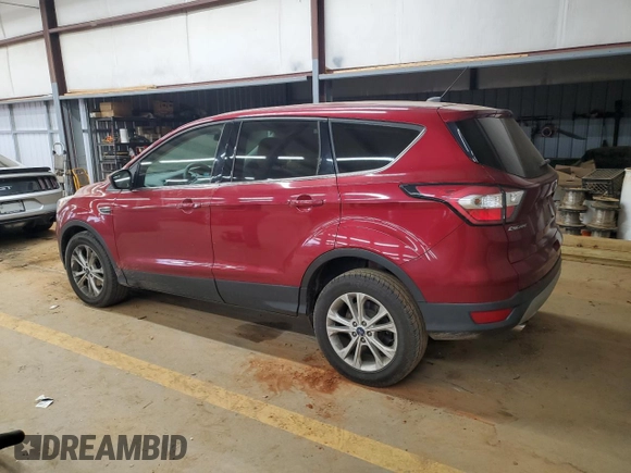 2017 Ford Escape SE with VIN 1FMCU0GD3HUD03980, listed as a Copart auction lot 82914104 with 87,237 mi miles and Non Repairable. Bid and sale history available at carsss.com. Image 2.