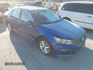 2016 Volkswagen Passat 1.8T S with VIN 1VWAT7A37GC031247, listed as a IAAI auction lot 41818908 with 168,050 mi miles. Bid and sale history available at carsss.com. Image 1.