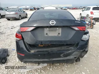 2022 Nissan Sentra S with VIN 3N1AB8BV8NY237258, listed as a Copart auction lot 51081295 with 39,194 mi miles and Salvage Title. Bid and sale history available at carsss.com. Image 6.