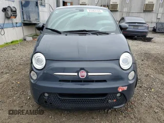 2017 FIAT 500e with VIN 3C3CFFGE6HT565517, listed as a Copart auction lot 51302555 with 69,203 mi miles and Clean Title. Bid and sale history available at carsss.com. Image 5.